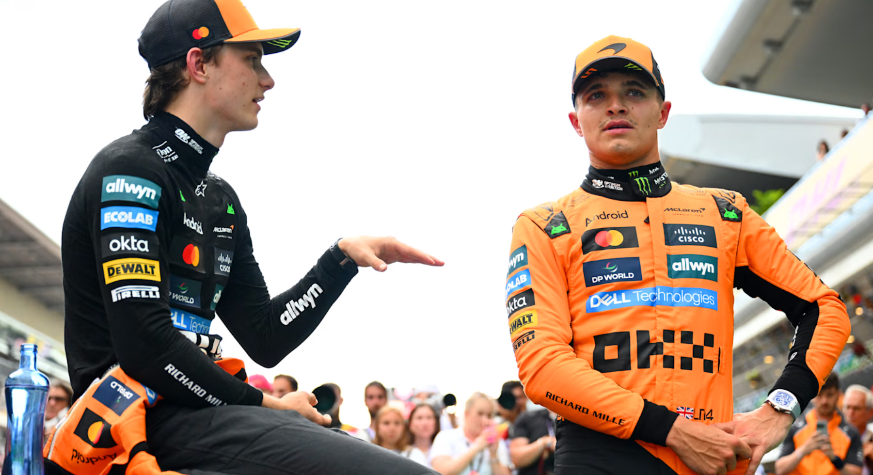 法拉利轻取迈凯伦，诺里斯统治全场